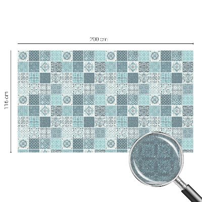 Samolepicí protisluneční fólie na okna Boho dlaždice