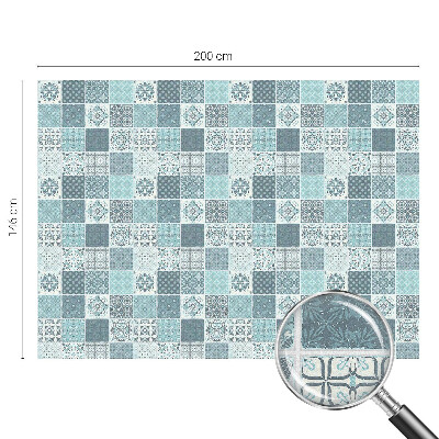 Samolepicí protisluneční fólie na okna Boho dlaždice