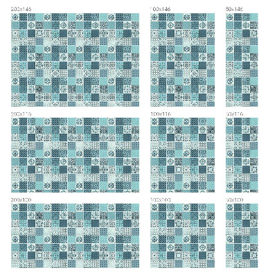 Samolepicí protisluneční fólie na okna Boho dlaždice