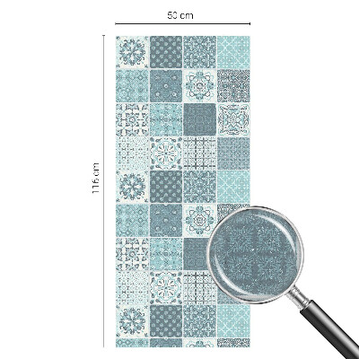 Samolepicí protisluneční fólie na okna Boho dlaždice