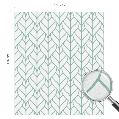 Samolepicí protisluneční fólie na okna Symetrie rostlin