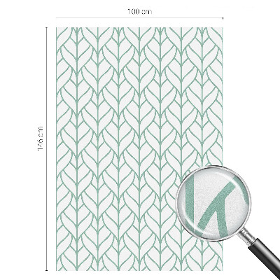 Samolepicí protisluneční fólie na okna Symetrie rostlin