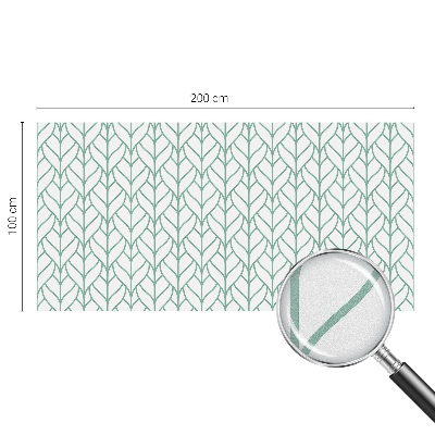 Samolepicí protisluneční fólie na okna Symetrie rostlin