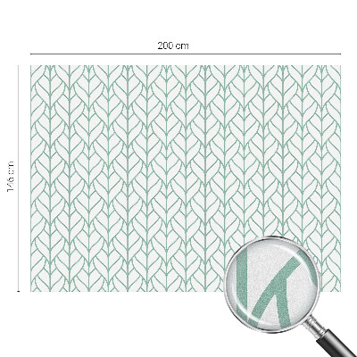 Samolepicí protisluneční fólie na okna Symetrie rostlin