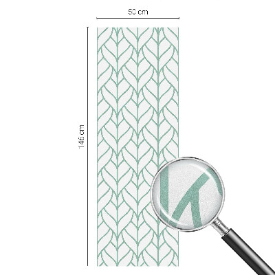 Samolepicí protisluneční fólie na okna Symetrie rostlin