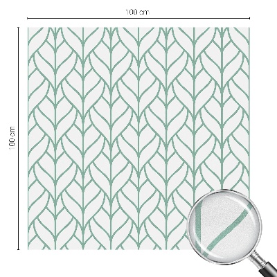 Samolepicí protisluneční fólie na okna Symetrie rostlin