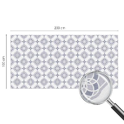 Samolepicí protisluneční fólie na okna Květinové kosočtverce