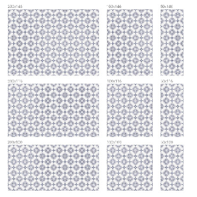 Samolepicí protisluneční fólie na okna Květinové kosočtverce