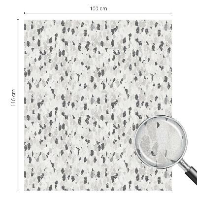 Dekorativní mléčná fólie na sklo Jemná elegance