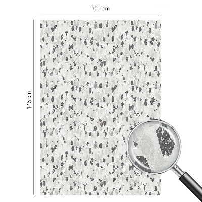 Dekorativní mléčná fólie na sklo Jemná elegance