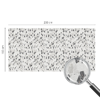 Dekorativní mléčná fólie na sklo Jemná elegance