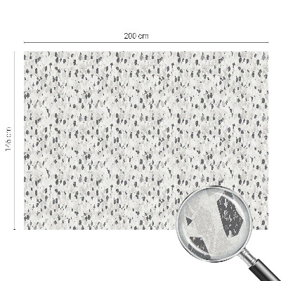 Dekorativní mléčná fólie na sklo Jemná elegance