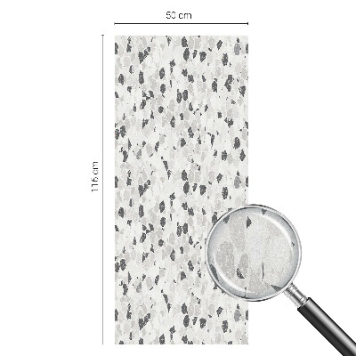 Dekorativní mléčná fólie na sklo Jemná elegance