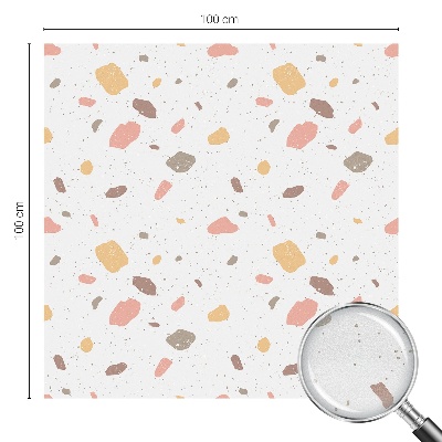 Zatmavovací fólie na okna Abstraktní terazzo