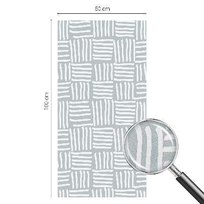 Samolepicí protisluneční fólie na okna Dynamický vzor