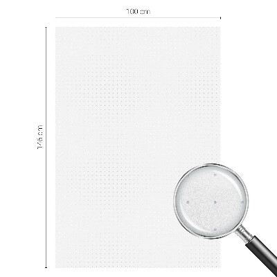 Samolepicí fólie na okna vitráž Drobné body