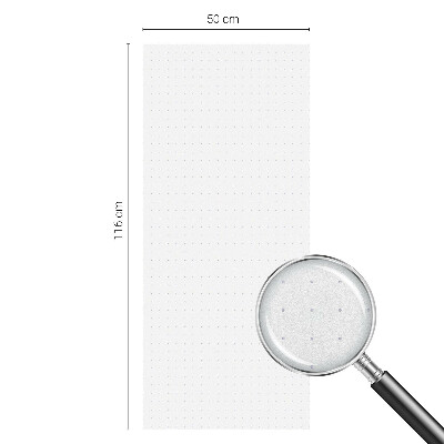 Samolepicí fólie na okna vitráž Drobné body