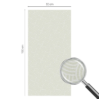 Samolepicí fólie na okna vitráž Křivky