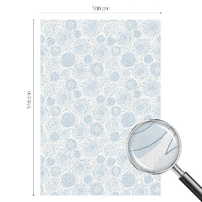 Samolepicí protisluneční fólie na okna Spirálové vzory