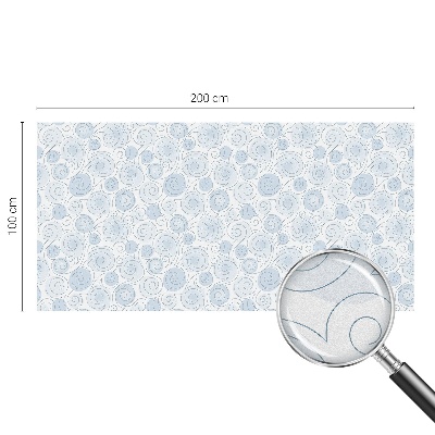 Samolepicí protisluneční fólie na okna Spirálové vzory