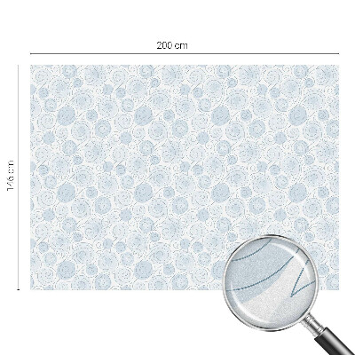 Samolepicí protisluneční fólie na okna Spirálové vzory