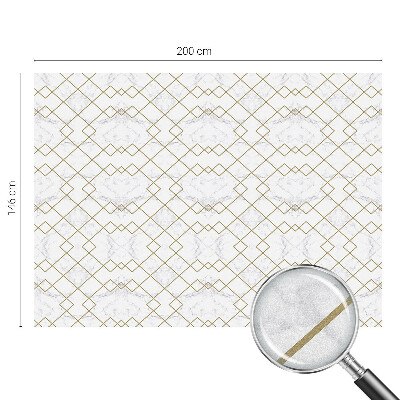 Zatmavovací fólie na okna Geometrické linie