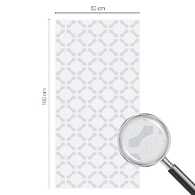 Samolepicí protisluneční fólie na okna Geometrická elegance