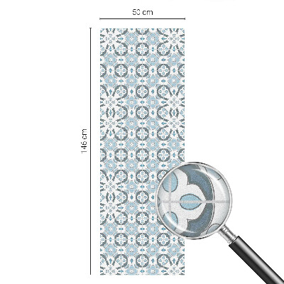 Dekorativní mléčná fólie na sklo Geometrické vzory