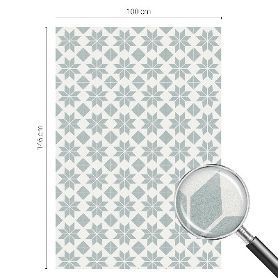 Samolepicí protisluneční fólie na okna Geometrické hvězdy