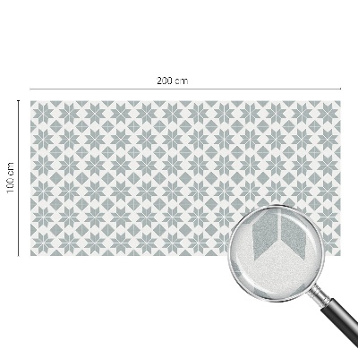 Samolepicí protisluneční fólie na okna Geometrické hvězdy