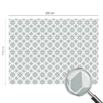 Samolepicí protisluneční fólie na okna Geometrické hvězdy