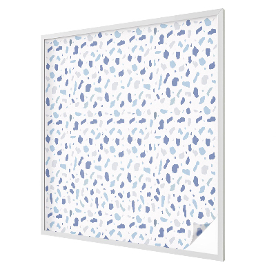 Zatmavovací fólie na okna Modré vzory