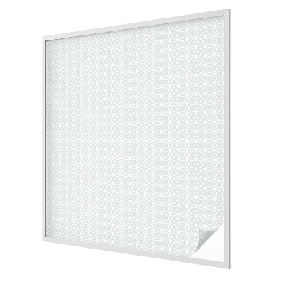 Dekorativní mléčná fólie na sklo Harmonický vzor