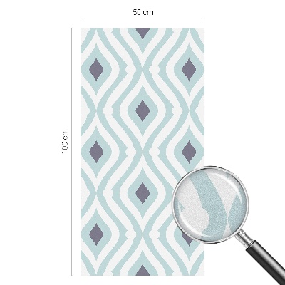 Samolepicí fólie na okna vitráž Moderní elegance