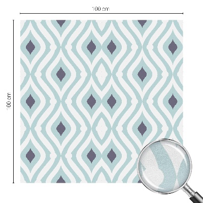 Samolepicí fólie na okna vitráž Moderní elegance