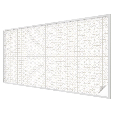 Dekorativní mléčná fólie na sklo Geometrické vzory