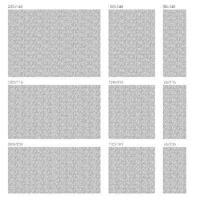 Samolepicí protisluneční fólie na okna Šestiúhelníkové pevné látky