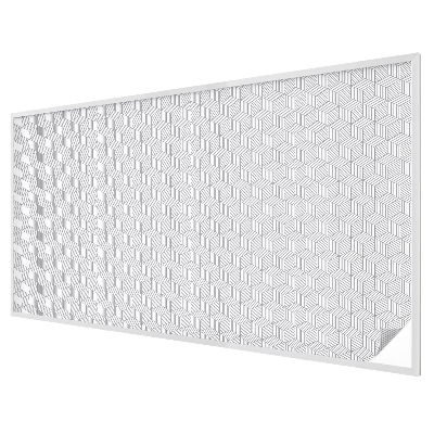 Samolepicí protisluneční fólie na okna Šestiúhelníkové pevné látky