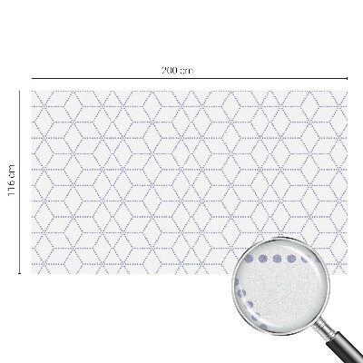 Zatmavovací fólie na okna Fialové kosočtverce