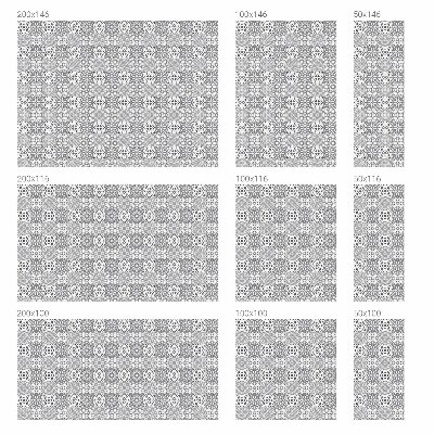 Dekorativní mléčná fólie na sklo Klasické vzory