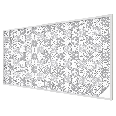 Dekorativní mléčná fólie na sklo Klasické vzory