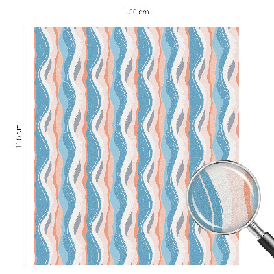 Samolepicí protisluneční fólie na okna Vlnitý rytmus