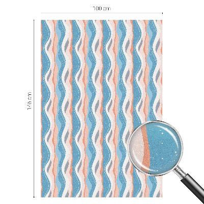 Samolepicí protisluneční fólie na okna Vlnitý rytmus