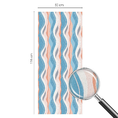 Samolepicí protisluneční fólie na okna Vlnitý rytmus