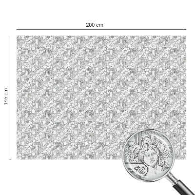 Samolepicí fólie na okna vitráž Klasické portréty