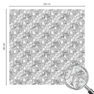 Samolepicí fólie na okna vitráž Klasické portréty