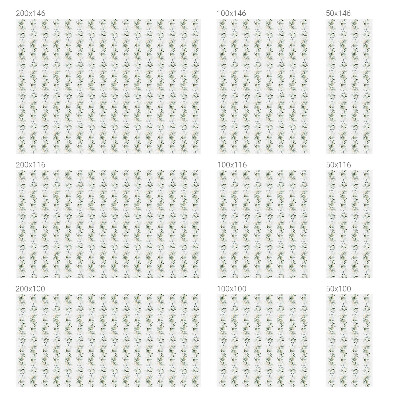 Dekorativní mléčná fólie na sklo Rostlinné kouzlo