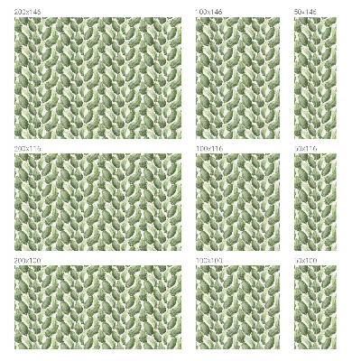 Samolepicí protisluneční fólie na okna Zelené listy