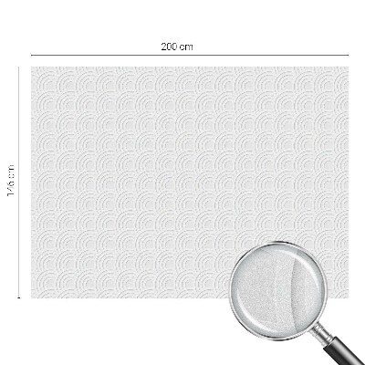 Samolepicí protisluneční fólie na okna Šedé oblouky