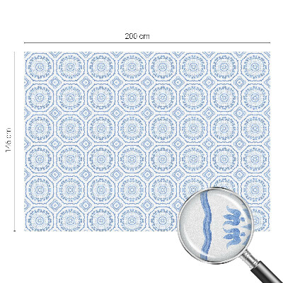 Zatmavovací fólie na okna Květinové ornamenty